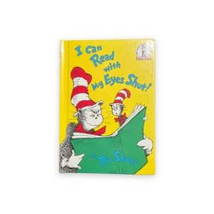 Dr. Seuss I Can Read With My Eyes Shut! Book